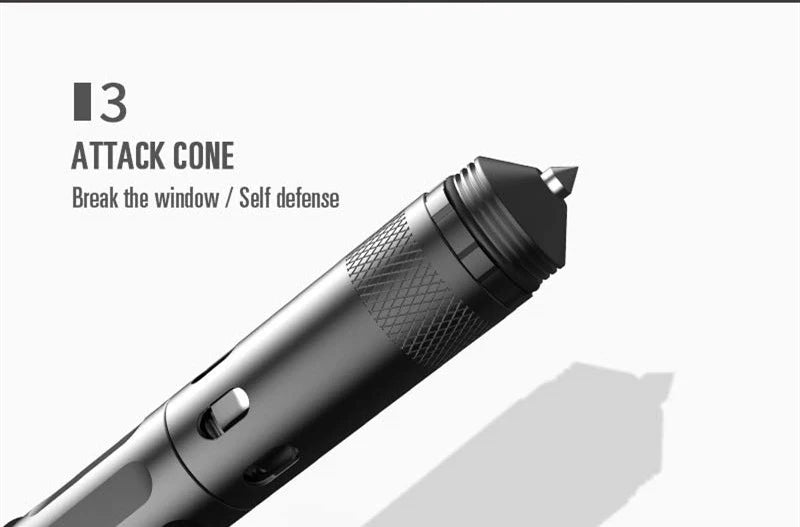 Multitool Self Defense Tactical Aluminum Pen Flashlight