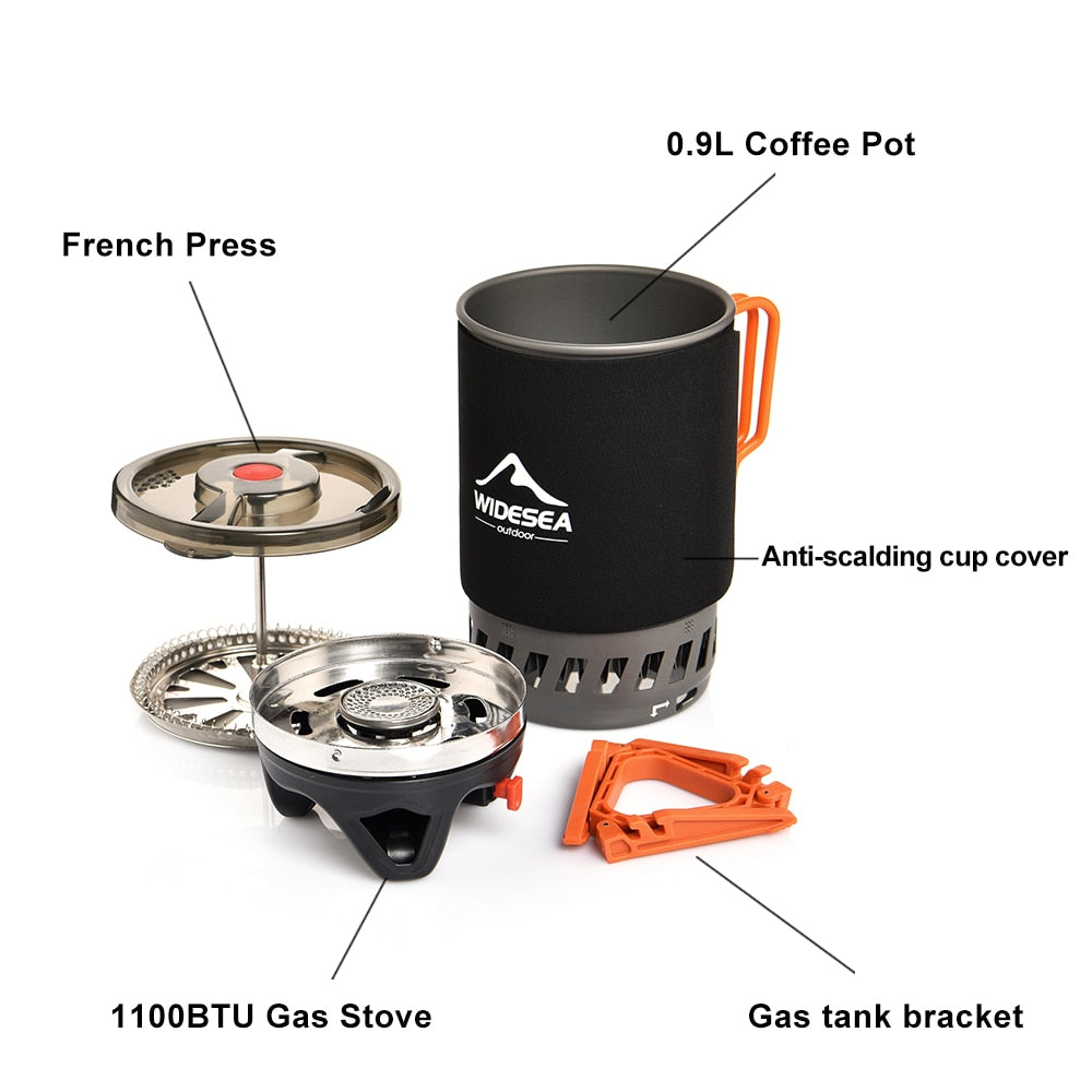 Camping Cooking System Outdoor Gas Stove Burner