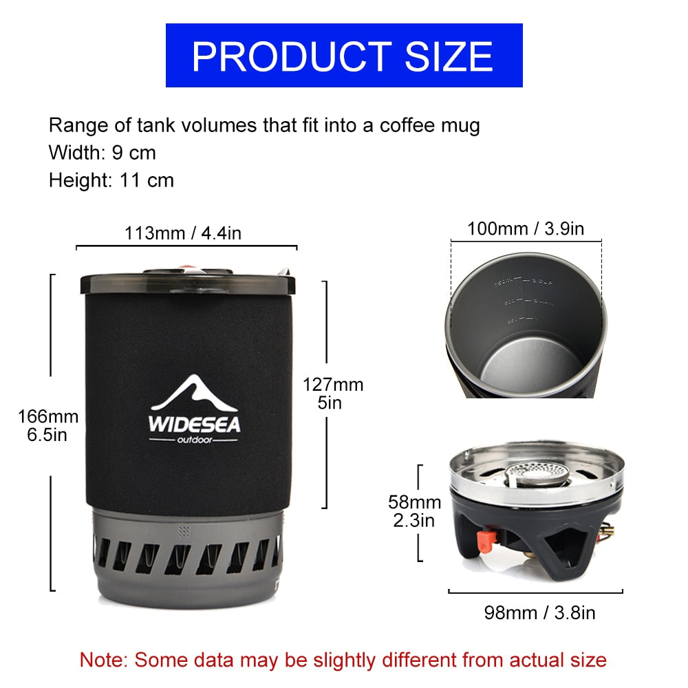 Camping Cooking System Outdoor Gas Stove Burner